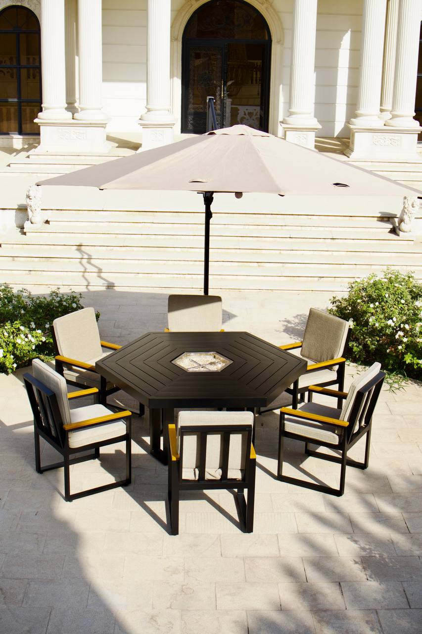 میز آلومینیومی